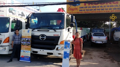 Chailease Việt Nam hỗ trợ hình ảnh tại showroom Trường Phát Auto