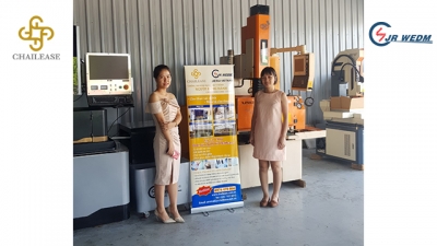 Chailease Việt Nam hỗ trợ hình ảnh tại showroom JIERUI Việt Nam