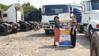 Chailease Việt Nam hỗ trợ hình ảnh tại showroom Hữu Minh Logistic