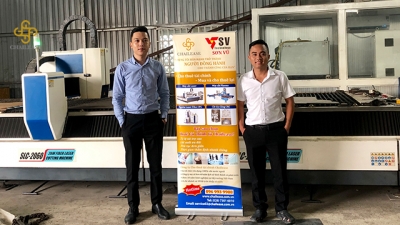 Chailease Việt Nam hỗ trợ hình ảnh tại showroom Sơn Vũ CNC